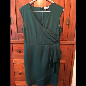 Green fitted dress from ModCloth.